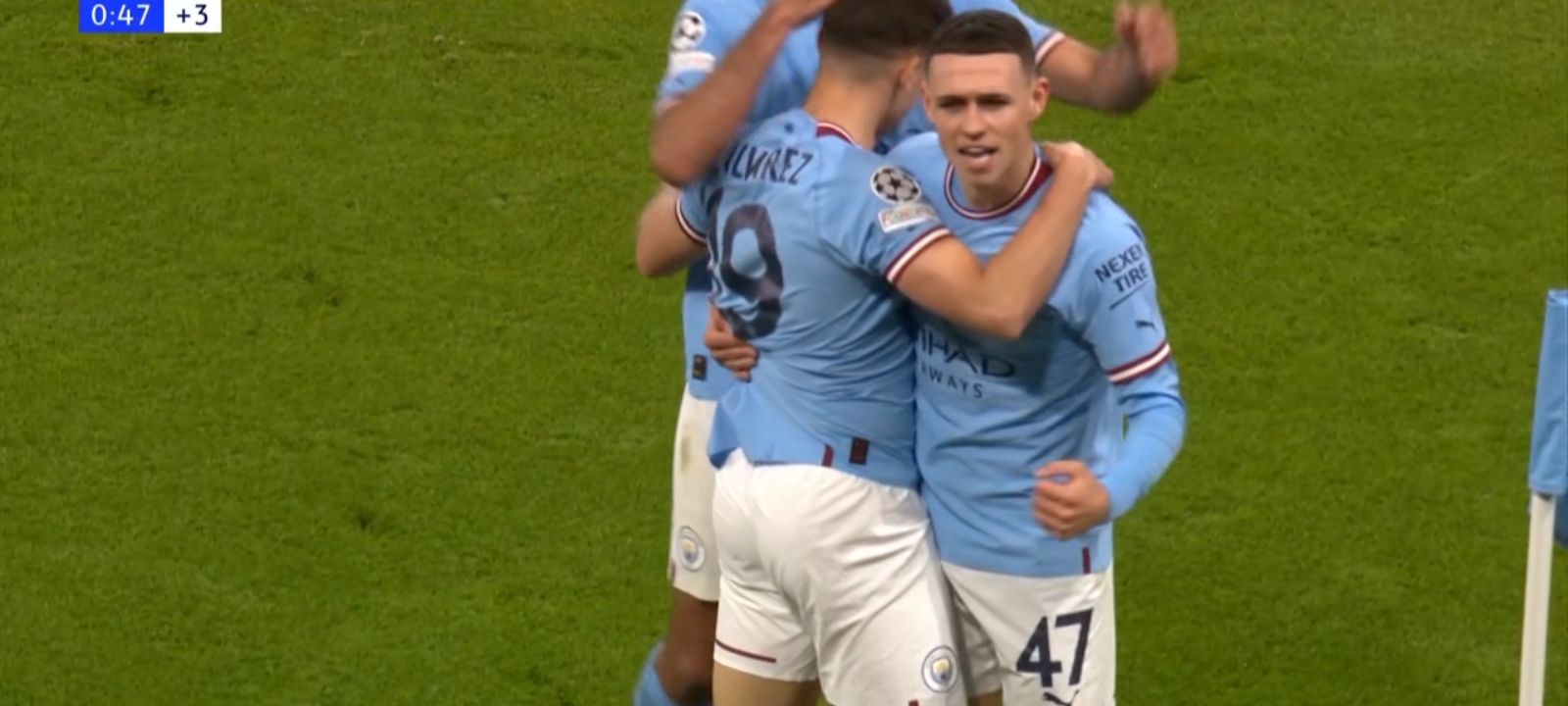 曼城主场大胜，晋级欧冠淘汰赛