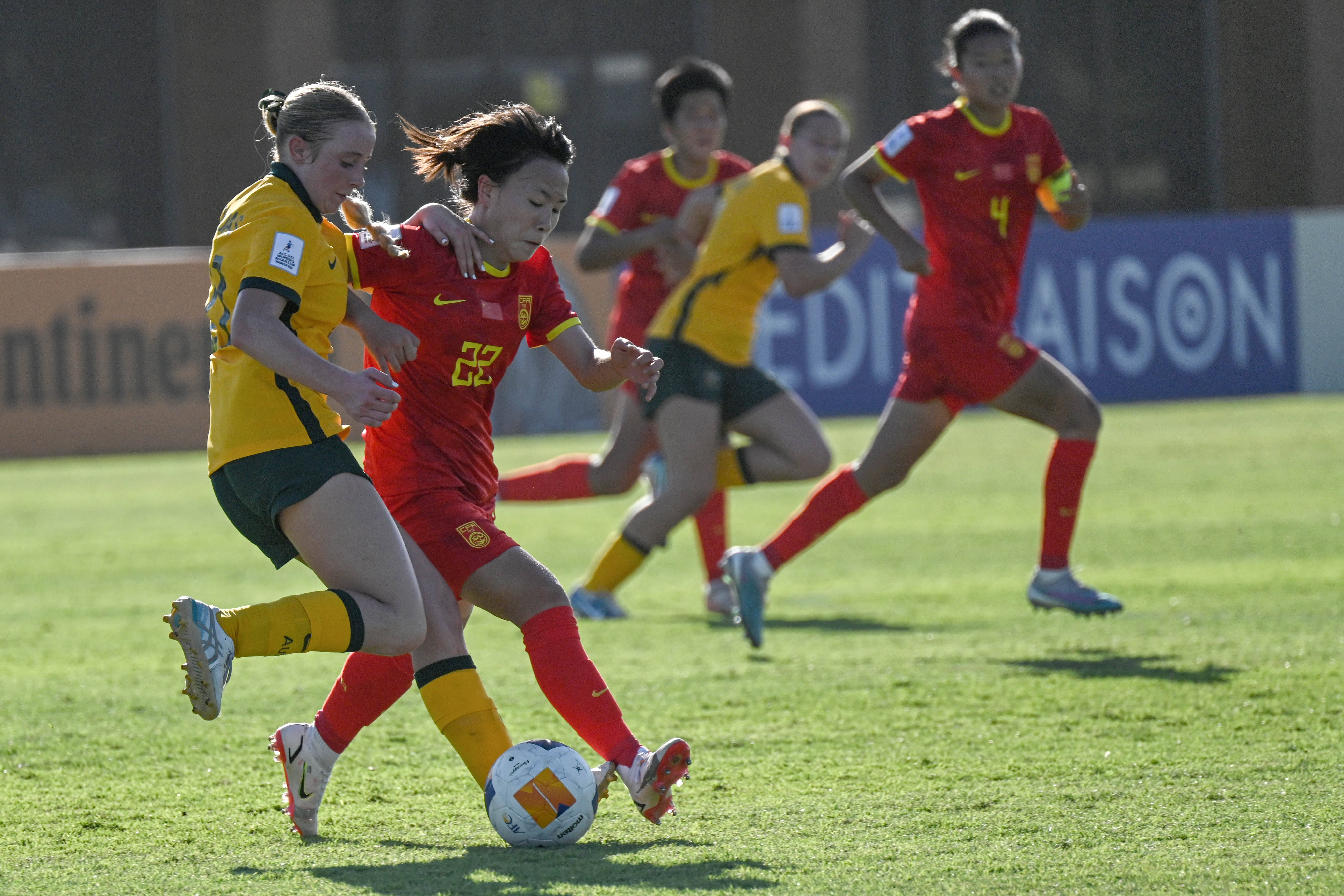 女足亚洲杯，中国队实力碾压对手