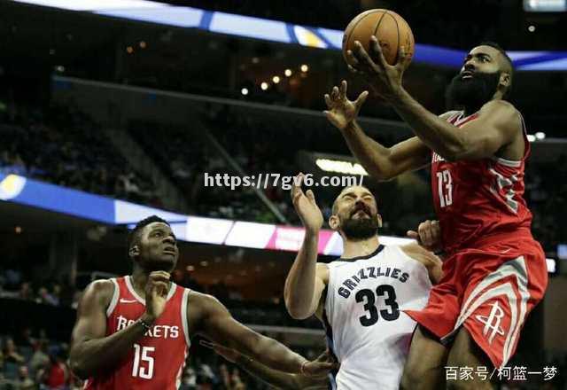 火箭客场击败灰熊，哈登砍下40分带队取胜