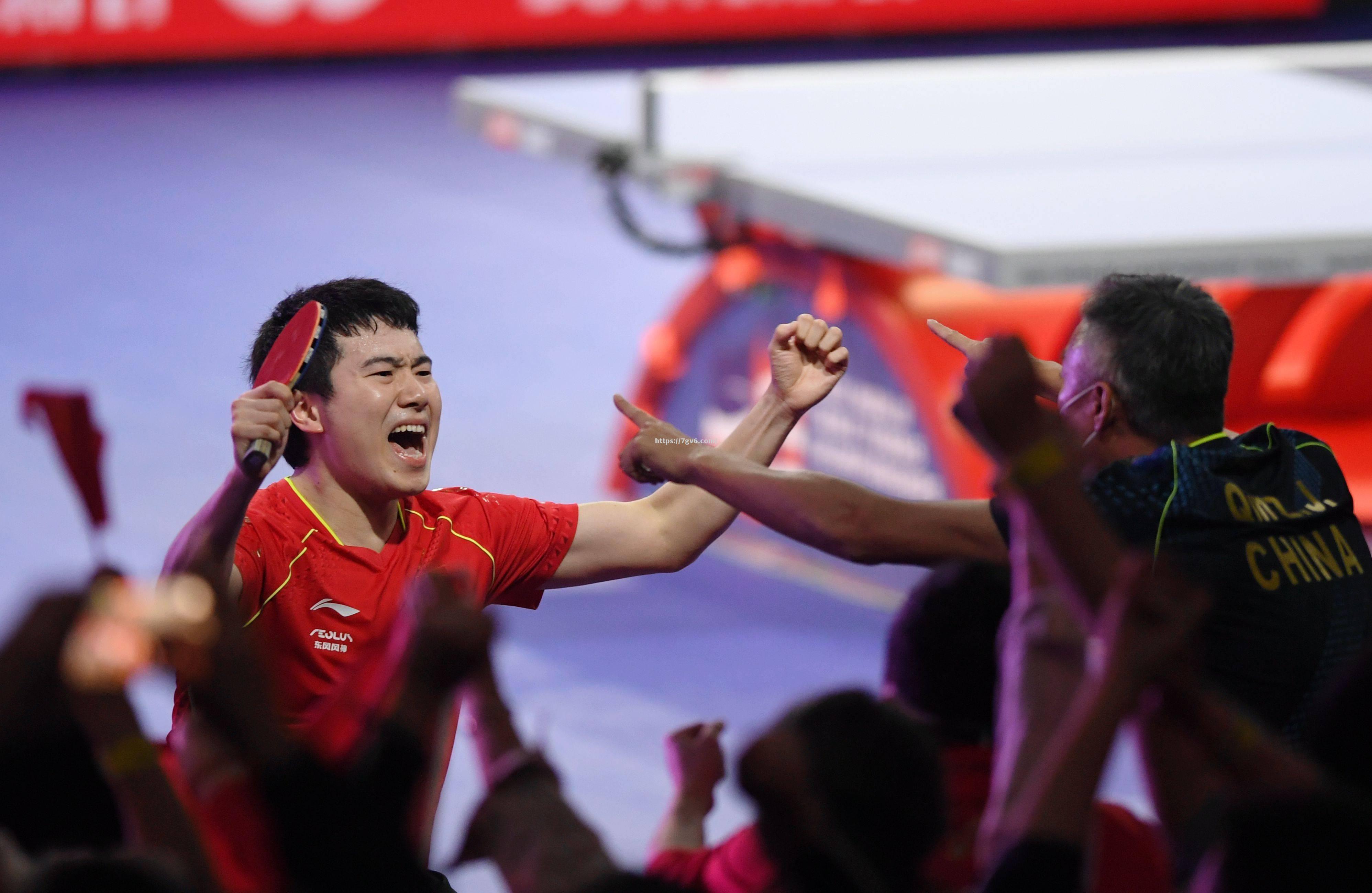 美国乒乓球选手连胜晋级四分之一决赛